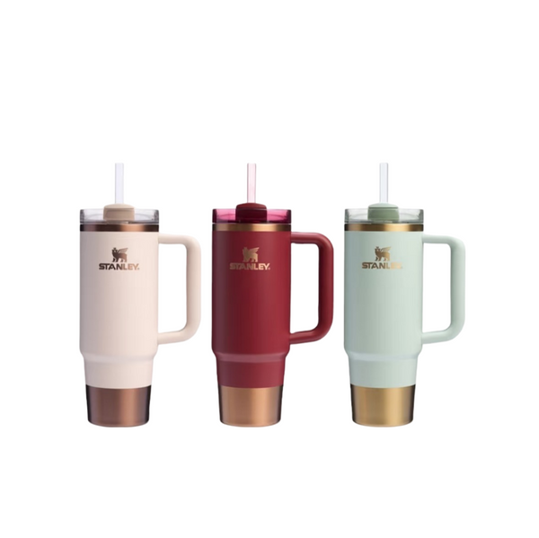 Stanley Comfort & Joy Collection Flowstate Holiday Quencher 40oz Tumbler