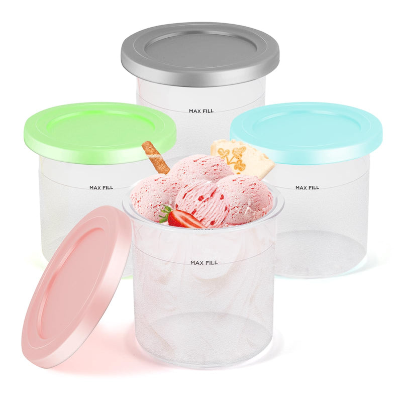 Ninja Xskpld4bcd CREAMi Pints & Lids - 4 Pack