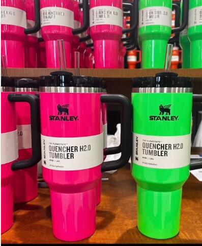 Stanley The Neon Collection Flowstate Quencher 40oz Tumbler