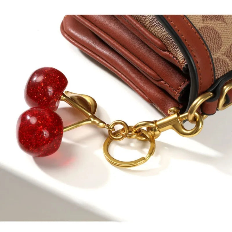 Women's Cherry Bag Charm