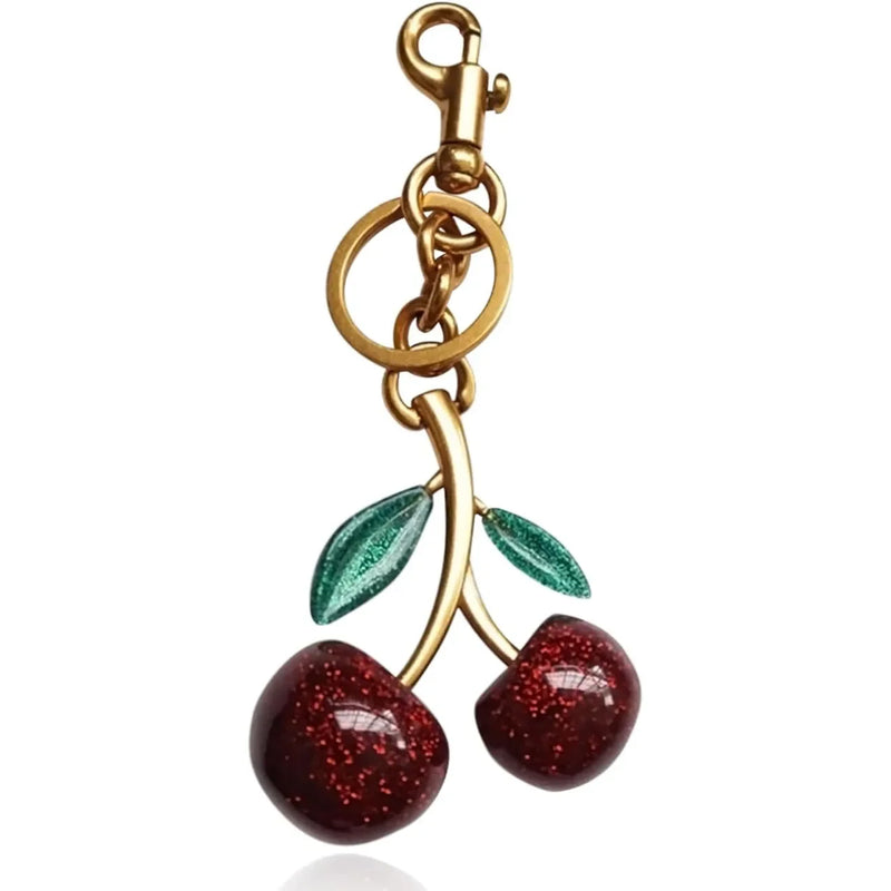 Women's Cherry Bag Charm