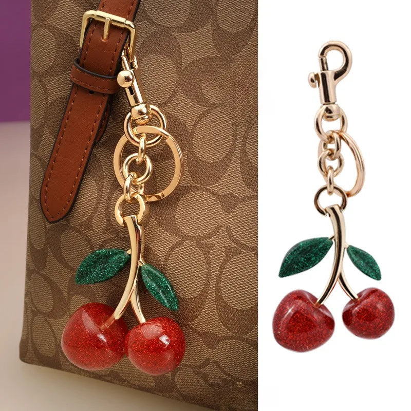 Women's Cherry Bag Charm