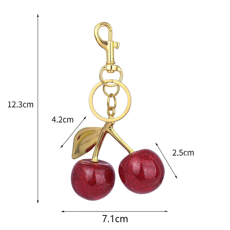 Women's Cherry Bag Charm