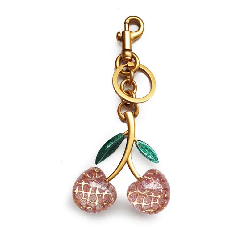 Women's Cherry Bag Charm