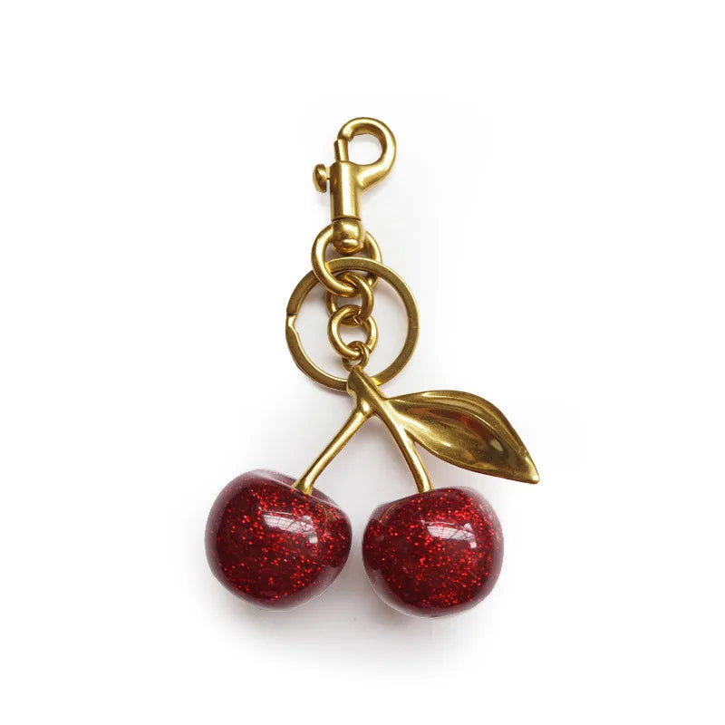 Women's Cherry Bag Charm