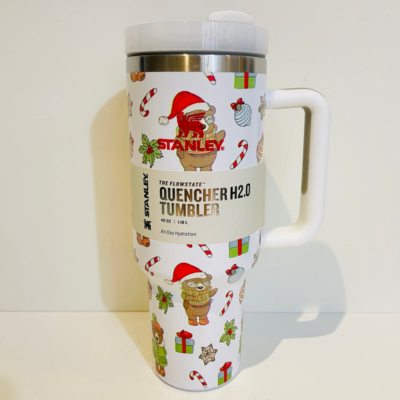 Christmas Stanley FlowState H2.0 Quencher Tumbler