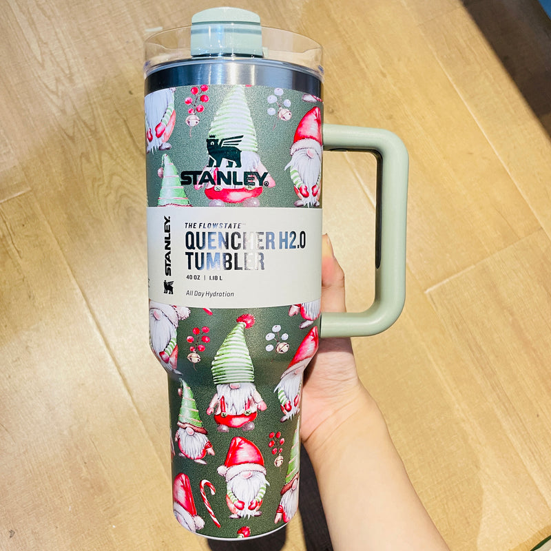 Christmas Stanley FlowState H2.0 Quencher Tumbler