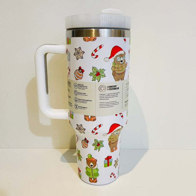 Christmas Stanley FlowState H2.0 Quencher Tumbler