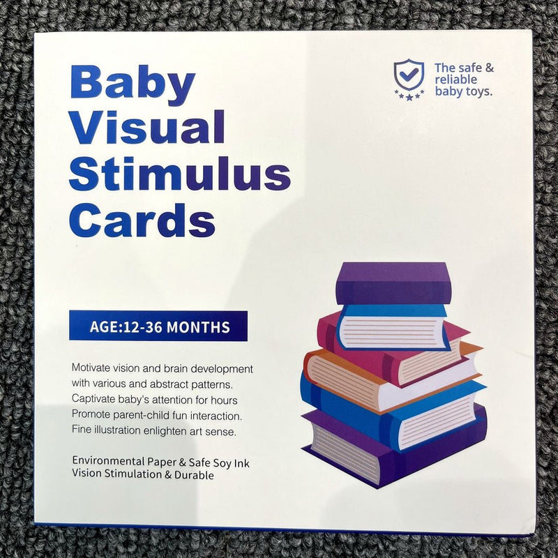 FlashCards For Baby Visual Sensory Development Stimulation Cards