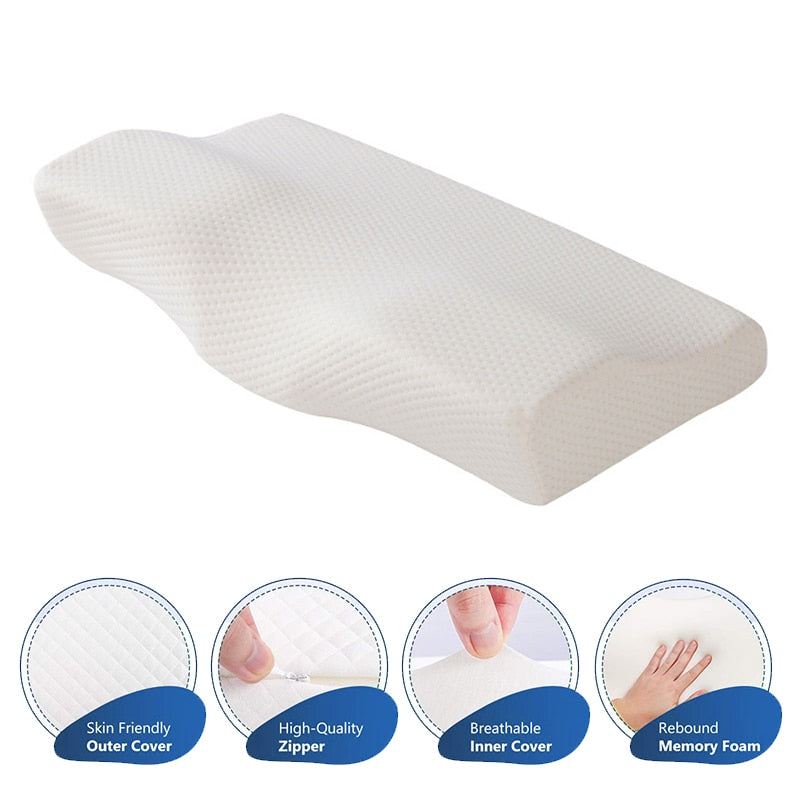 Orthopedic Pillow Memory Foam Neck  Pillow , Cervical Pillow For Neck Pain