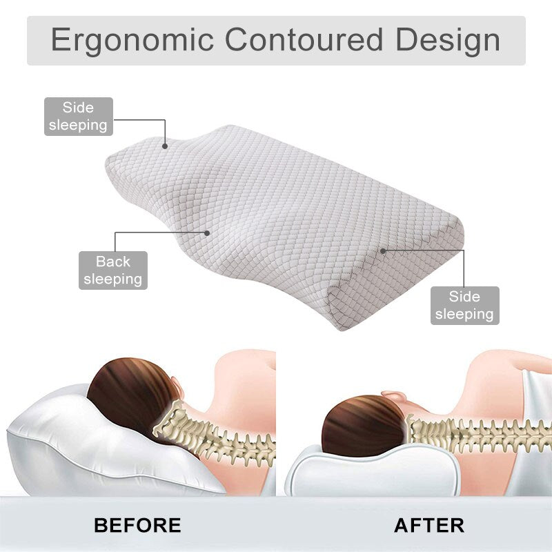 Orthopedic Pillow Memory Foam Neck  Pillow , Cervical Pillow For Neck Pain