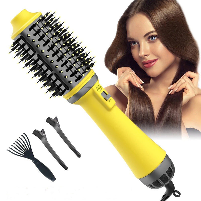 New 3th One Step Hair Dryer Hot Air Brush Professional Blow Dryer Volumizer