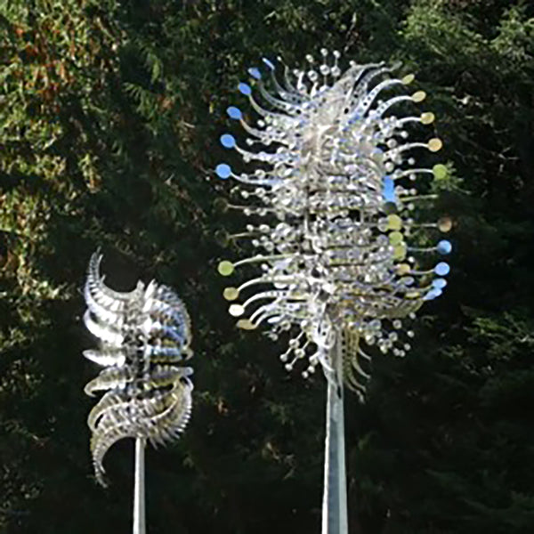 New Anti-Rust Magical Metal Windmill-Kinetic Metal Wind Spinners