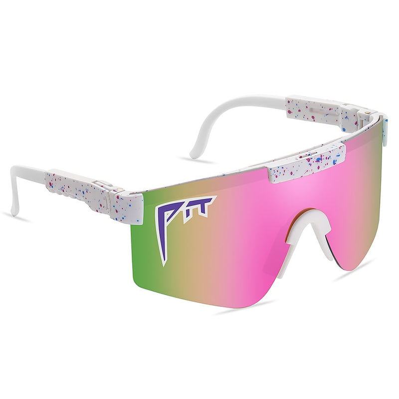 Pit Viper Sports Polarized Sunglasses UV400 Fashion Cycling Glasses, C24