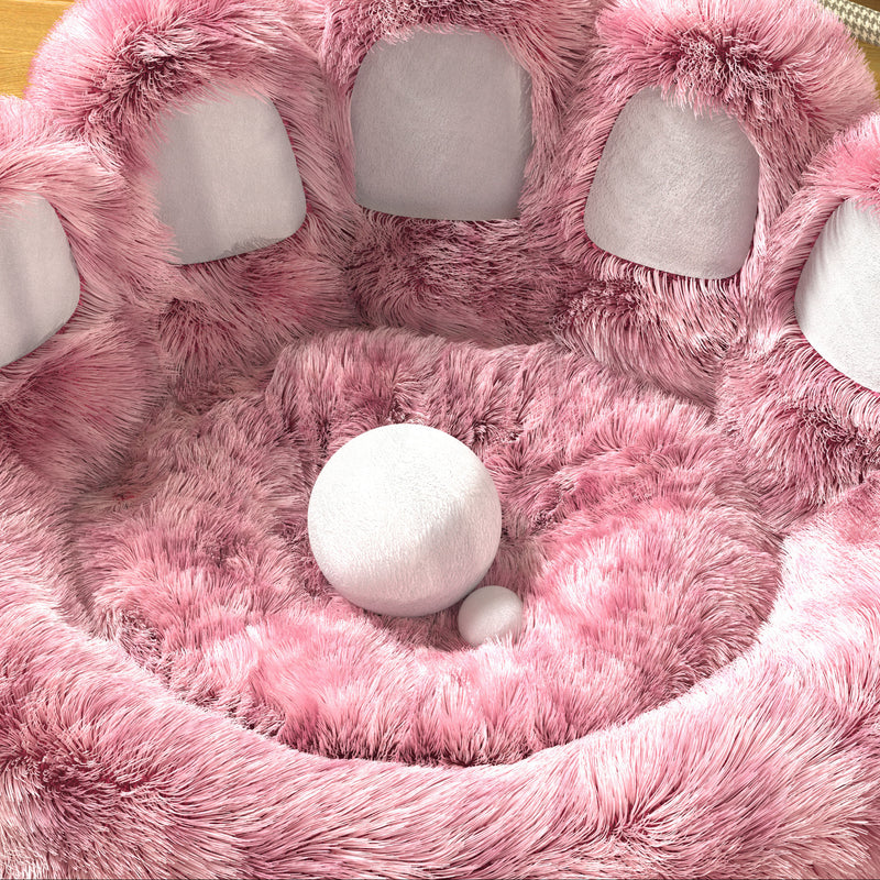 Luxury Pet Paw Bed Sofa Bear Claw Shape Kennel