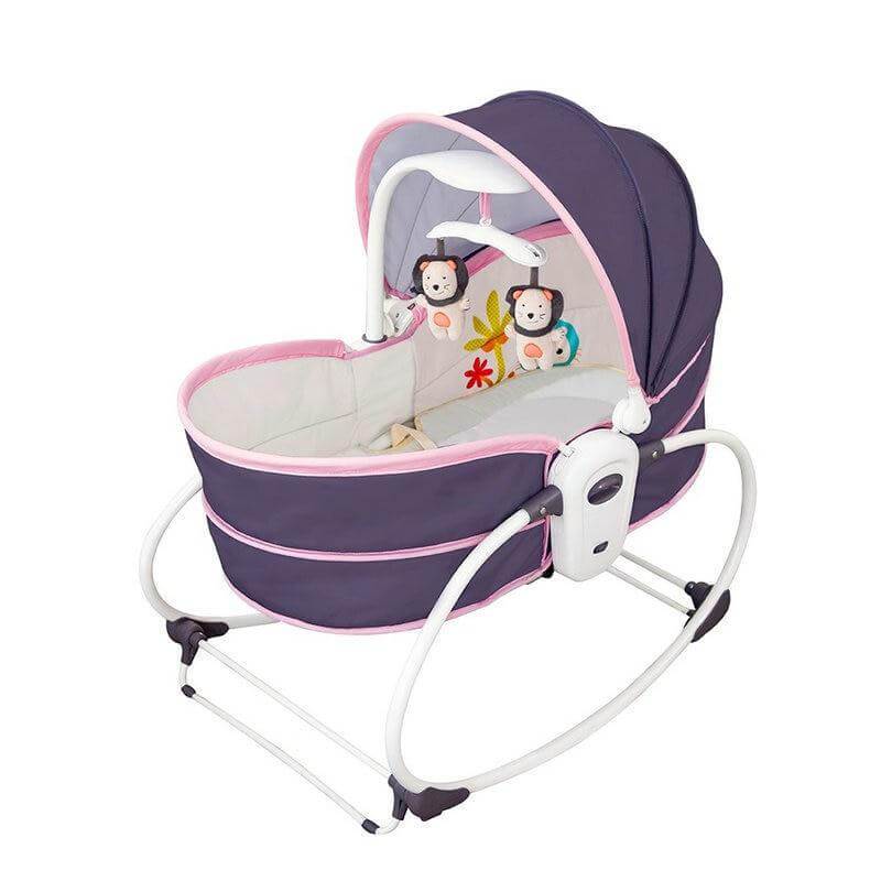 5 in 1 Portable Baby Bassinet Rocker