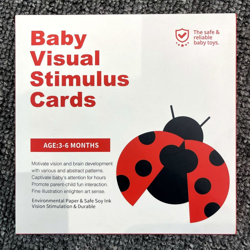 FlashCards For Baby Visual Sensory Development Stimulation Cards